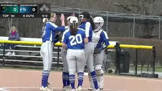 Wheaton College (Mass.) Softball vs. Salve Regina University - Game 1 - March 28, 2025