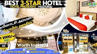 Best hotel in madurai; hotel president madurai near madurai meenakshi amman temple- Lifeofnaan vlogs
