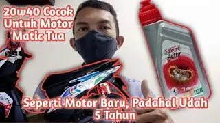 Honda Beat Fi Harian Pakai Oli CASTROL ACTIV MATIC 20W40‼️Larinya Enteng Banget Seperti Motor Sport