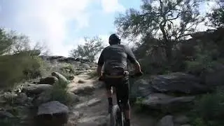 South Mountain - Mormon and National Trail in Phoenix, Arizona