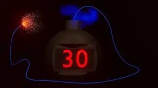 30 Second Timer Bomb 💣  3D Timer