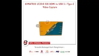 AVMATRIX UC2018 SDI/HDMI to USB 3.1 Type-C Video Capture