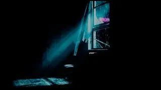 Abandoned City Apartment at Night | Moonlit Rain & Ambient Sounds