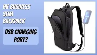 REVIEW (2025): hk Business Slim Backpack. Features.
