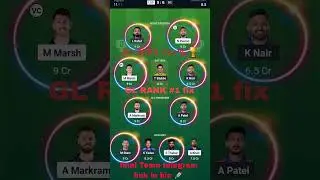 DC vs LSG #dream11winner #my11circlewinner #dream11 #dreamteam