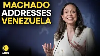 Mar&iacute;a Corina Machado LIVE: Venezuelan Opposition Leader Machado Holds News Conference | WION