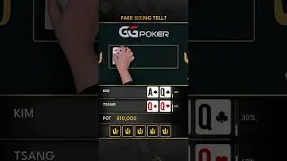 Fake Sizing Tell? #tritonpoker #poker #shorts