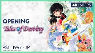 Tales of Destiny &middot; PS1 &middot; 1997 &middot; JP Opening (4K 60fps) as a memory &middot; Bandai Namco