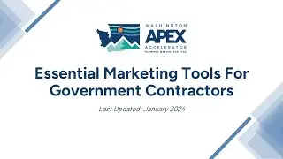 Essential Marketing Tools for Government Contractors