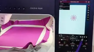 PFAFF creative icon 82 Embroidery Overview