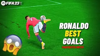 FIFA 23 😱 Cristiano Ronaldo Best Goals Compilation [ MANCHESTER UNITED ] #1 PS5&trade;