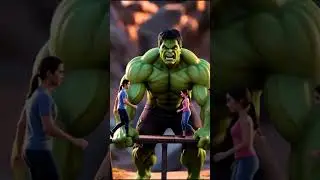 Hulk&rsquo;s Power of Wisdom #shorts #cartoon #trending #hindi #ai ||golu official 912
