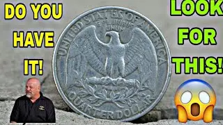Top 10 Most Valuable Washington Quarter Dollar coins Could make you A millionaire! To look for!