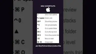 Best Mac keyboard shortcuts ❤️- Tech Tips #shorts #techtips #technology #apple