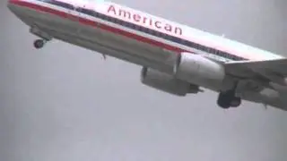 ANOTHER AA 738W DEPARTING LOS ANGELES (KLAX) (HD)