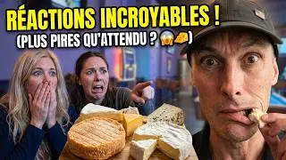 Des Américaines goûtent nos fromages 🧀 🇫🇷 (leurs réactions 😱)