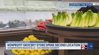 Nonprofit grocery stores opens second location in downtown Nashville