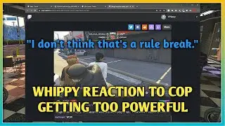 Whippy Reacts To Cop Escorting Marty So Jack Couldn't Rescue Him | POWERGAMING