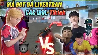 FREE FIRE | CENA Giả Danh Bot Đ&aacute; LiveStream C&aacute;c 