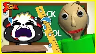 BALDI TOOK OVER ROBLOX The School House Let's Play with Combo Panda