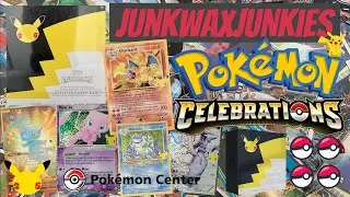 Pokemon Celebrations Pokemon Center Elite trainer box break Rare Card hunt