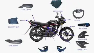 HONDA SHINE 125 (OLD MODEL) : SPARE PARTS PRICE LIST 2023 ✨ ORIGINAL PARTS...