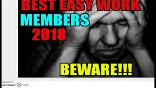 Best Easy Work Review 2018.  BEWARE!!!
