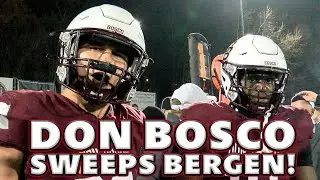 Don Bosco Prep 31 Bergen Catholic 17 | Непубличный полуфинал A | Ironmen побеждают Crusaders в 20...