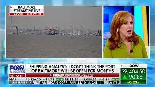 Shipping analyst on Maryland bridge collapse: It will take months for the port to reopen