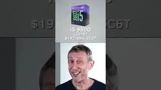 Процессоры Intel i5 за последние годы (2010-2024) вкратце. #intel #i5 #inteli5 #intelcpu #memes #cpu