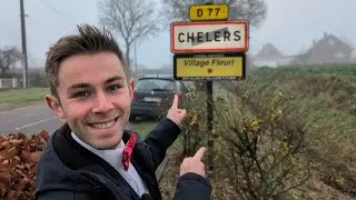 Reportage : une distribution de colis en tracteur à Chelers. 