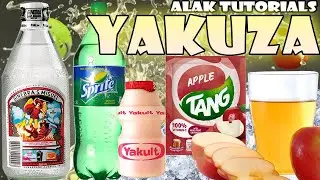 YAKUZA GIN Mix! Yakult & Tang Apple Sprite Pinoy Cocktail | Alak Tutorials 123