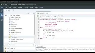 SEARCH Operator for Table Variables
