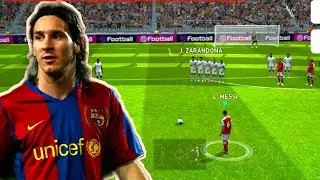 Messi destroyed the goalkeeper With His Left Foot|| PES 2021 Mobile #shorts