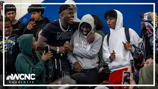 DaBaby gives special performance at Charlotte high school to promote Lovin' Life Music Fest