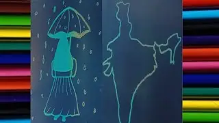 Easy drawing tutorial for beginners 😀🥰 || My Art Creativity 