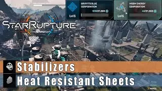 StarRupture Building a Base for Stabilizers and Heat Resistant Sheets level 5
