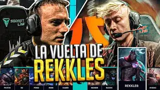LA VUELTA DE FNC REKKLES A LEC // FNC vs VIT Highlights // Semana 1