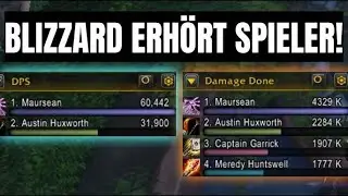 Nach starker Spielerkritik: Blizzard mit LAST-MINUTE-&Auml;NDERUNGEN f&uuml;r neues DPS-Meter! Neue Funktionen