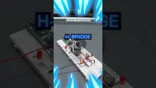 Как работают H-мосты? #электроника #двигатели #arduino