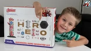 РУКА ЖЕЛЕЗНОГО ЧЕЛОВЕКА - РАСПАКОВКА MARVEL AVENGERS HERO INVENTOR KIT - Обзор
