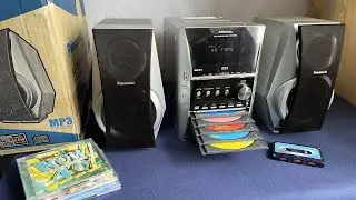 Panasonic SC-PM31. Малайзія, 2004 рік. Демонстрація роботи.