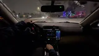 Night POV Drive ASMR &ndash; No Talking, No Music, Just the Road