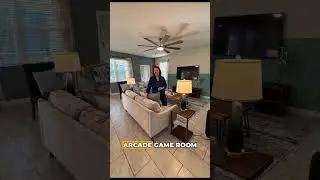 Spacious 8-Bedroom Orlando Vacation Home: Pool, Spa & Arcade at ChampionsGate