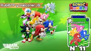 Sonic Rumble | Escuadrones N° 11 👥 FT. RubiBTF & HalconerJS 