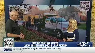 Residential loose-leaf pickup scheduled for the City of Bowling Green
