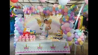 CHLOE'S 7TH UNICORN BIRTHDAY - POOL PARTY and OPENING OF GFTS  l Chloe FunVids
