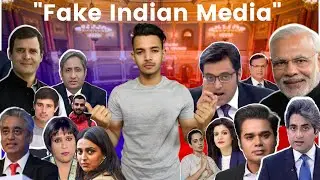 FAKE INDIAN MEDIA | LEFT WING RIGHT WING IDEOLOGY | By TEJNAVV