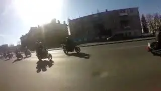 Мото пробег. Одесса 3.03.17