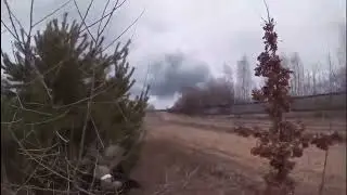 Russian Airbourne Troops Storm Antanov International Airport In Hostomel Kiev Ukraine